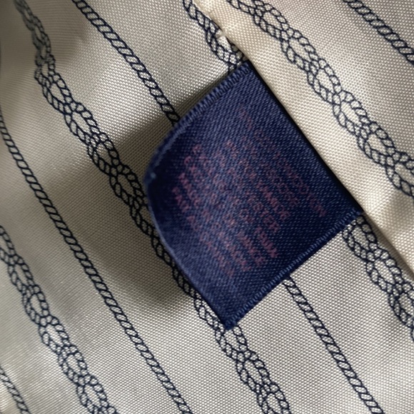 Pink Tartan Navy Blue Blazer with silver accents - Picture 11 of 11